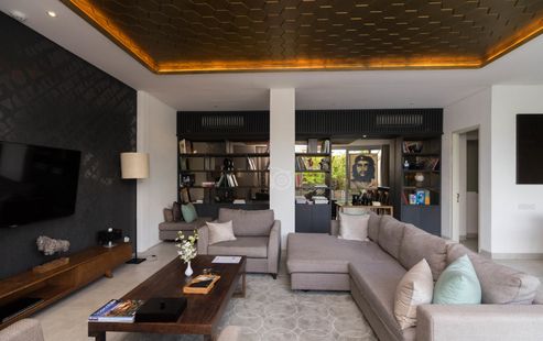 Facilities inside the living room of Seminyak villas you can rent to stay in luxury