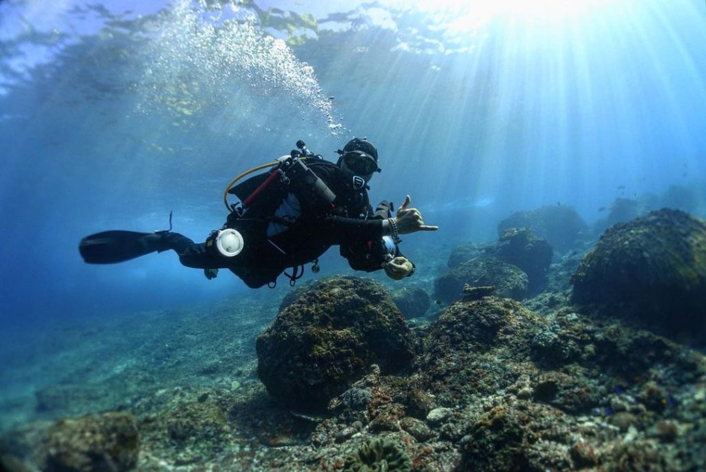 Bali Diving Spots with Drifts: The Crystal Bay Nusa Penida