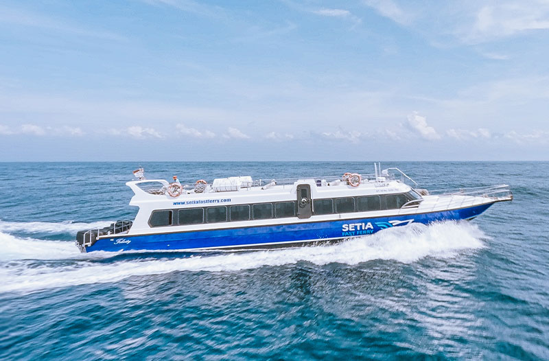 Boat transfer Nusa Lembongan