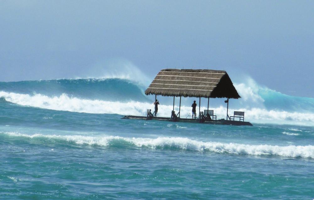 Lacerations nusa lembongan