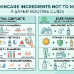 Skincare Ingredients Not to Mix: A Safer Routine Guide