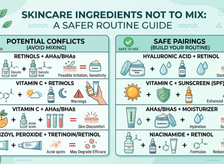 Skincare Ingredients Not to Mix: A Safer Routine Guide